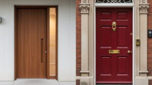 Modern vs Traditional Door Type