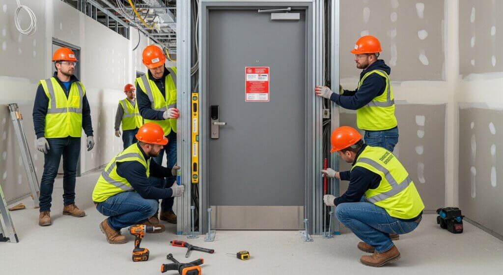 fire rated doors installation in providence